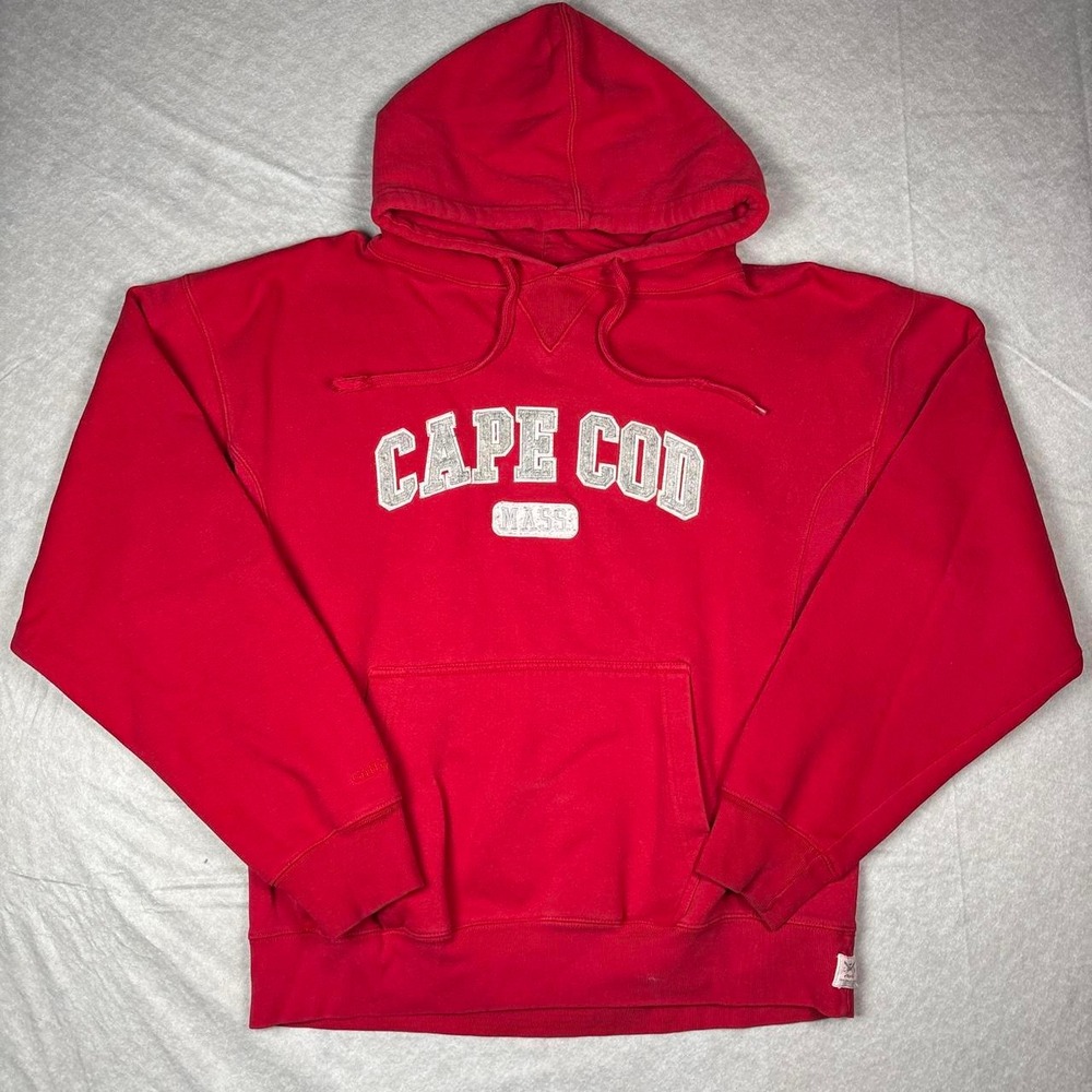 Vintage Red Cape Cod Graphic Hoodie